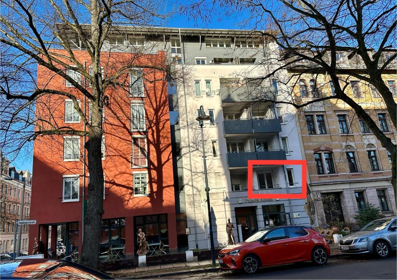 Modernes Zwei-Zimmer-Apartment Chemnitz - Kassberg מראה חיצוני תמונה